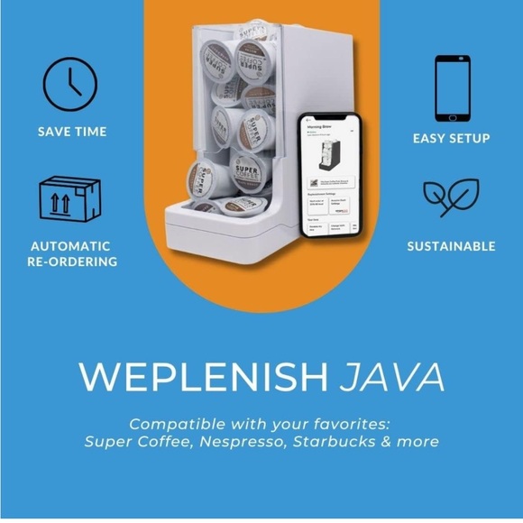 ❗5 For $2️⃣5️⃣ Bundle Sale❗️WePlenish JavaSMART Coffee Pod Auto Refill Container - Picture 2 of 9